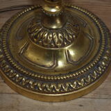 Louis XVI style lamp in bronze with 3 arms of light