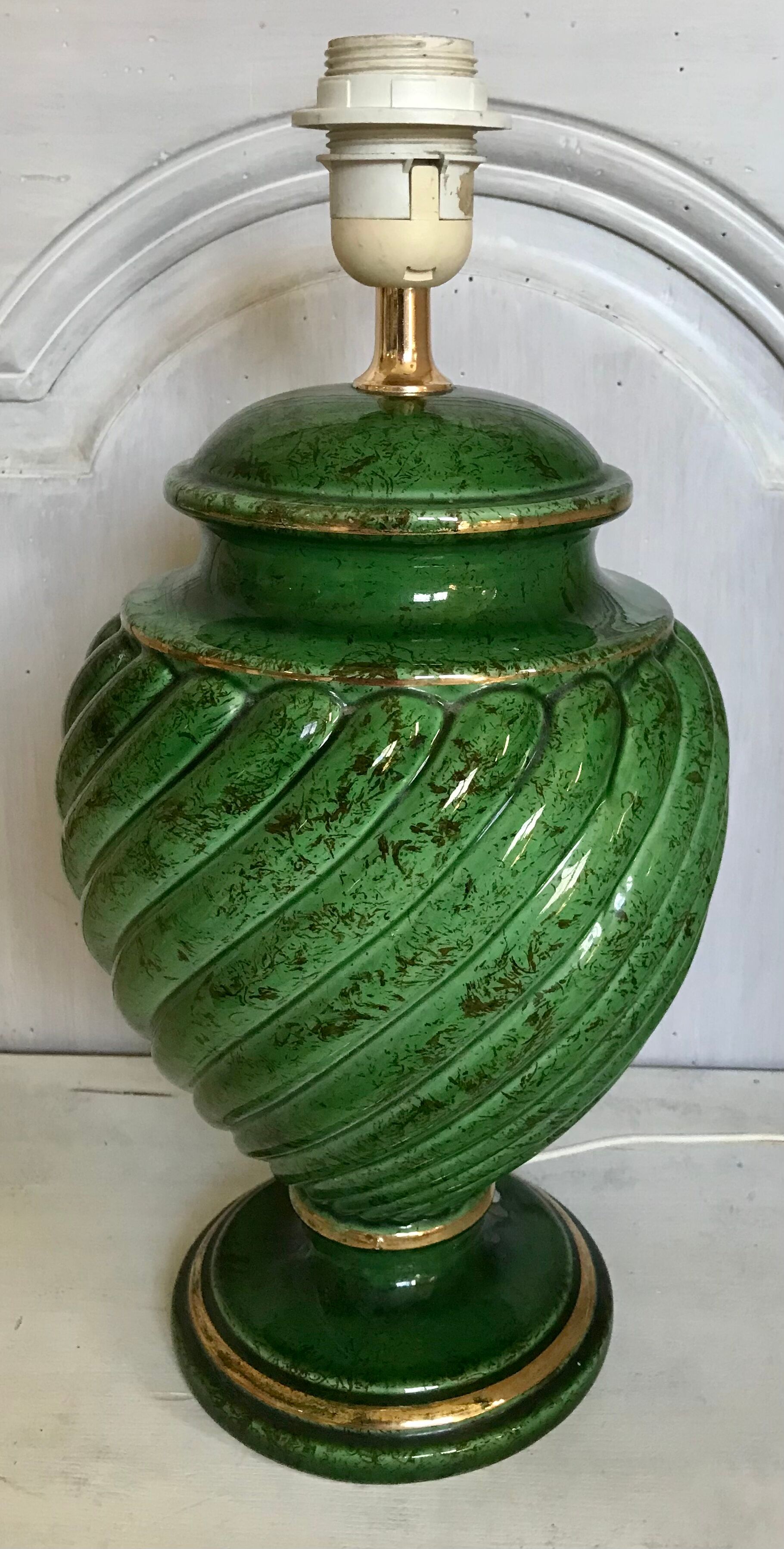 Vintage ceramic lamp