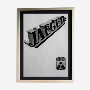 Publicité 1930's pour " Jaeger "