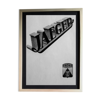 1930's advertisement for " Jaeger "