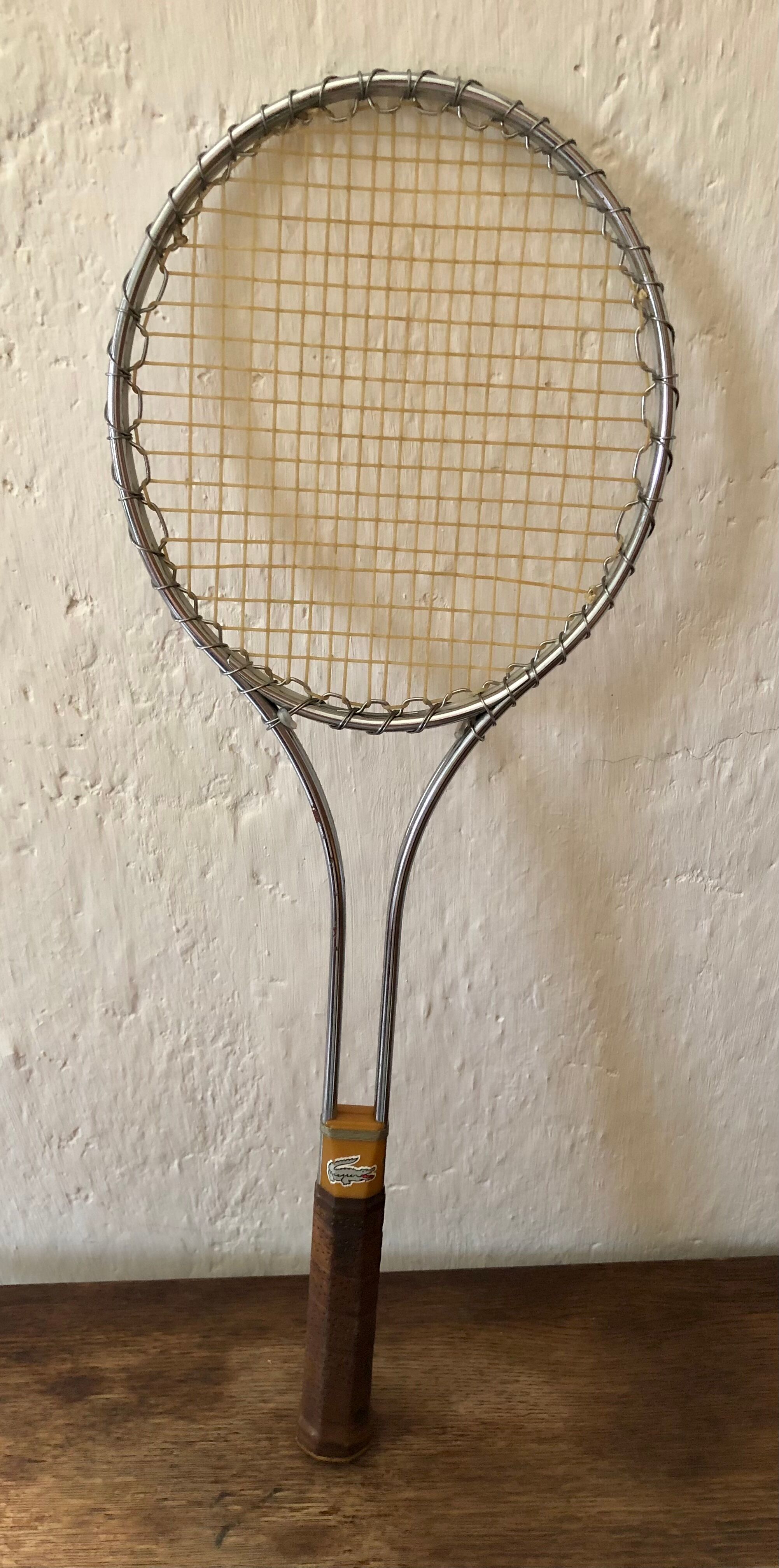 Vintage Lacoste racket