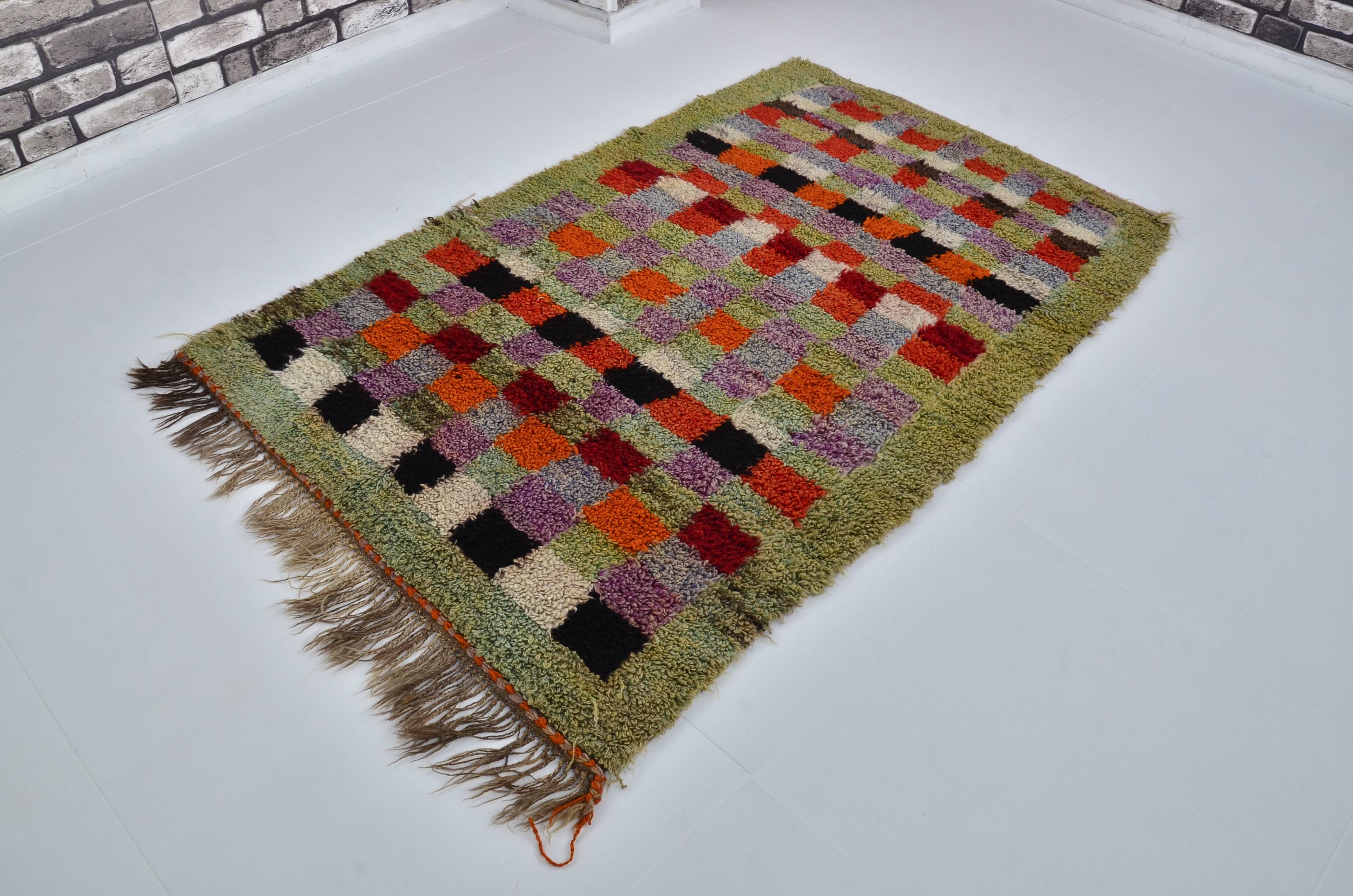 Vintage Decorative Anatolian Rug sku 3053