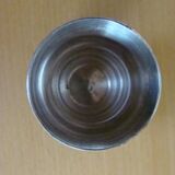 Hallmarked silver-plated egg cup