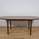 Mid-century teak oval extendable dining table from McIntosh, United Kingdom, 1960s