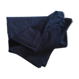 Large linen mixed blue indigo linen L 2.80