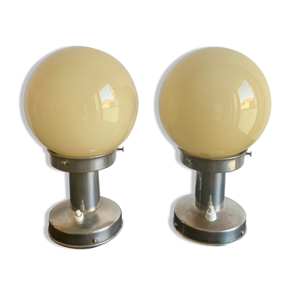 Pair of Bedside Lamps, Austria, 1950s