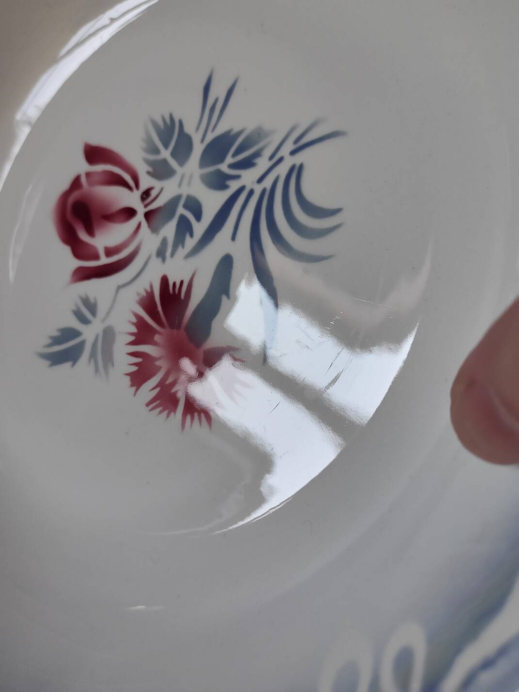 6 Digoin “Juliette” soup plates