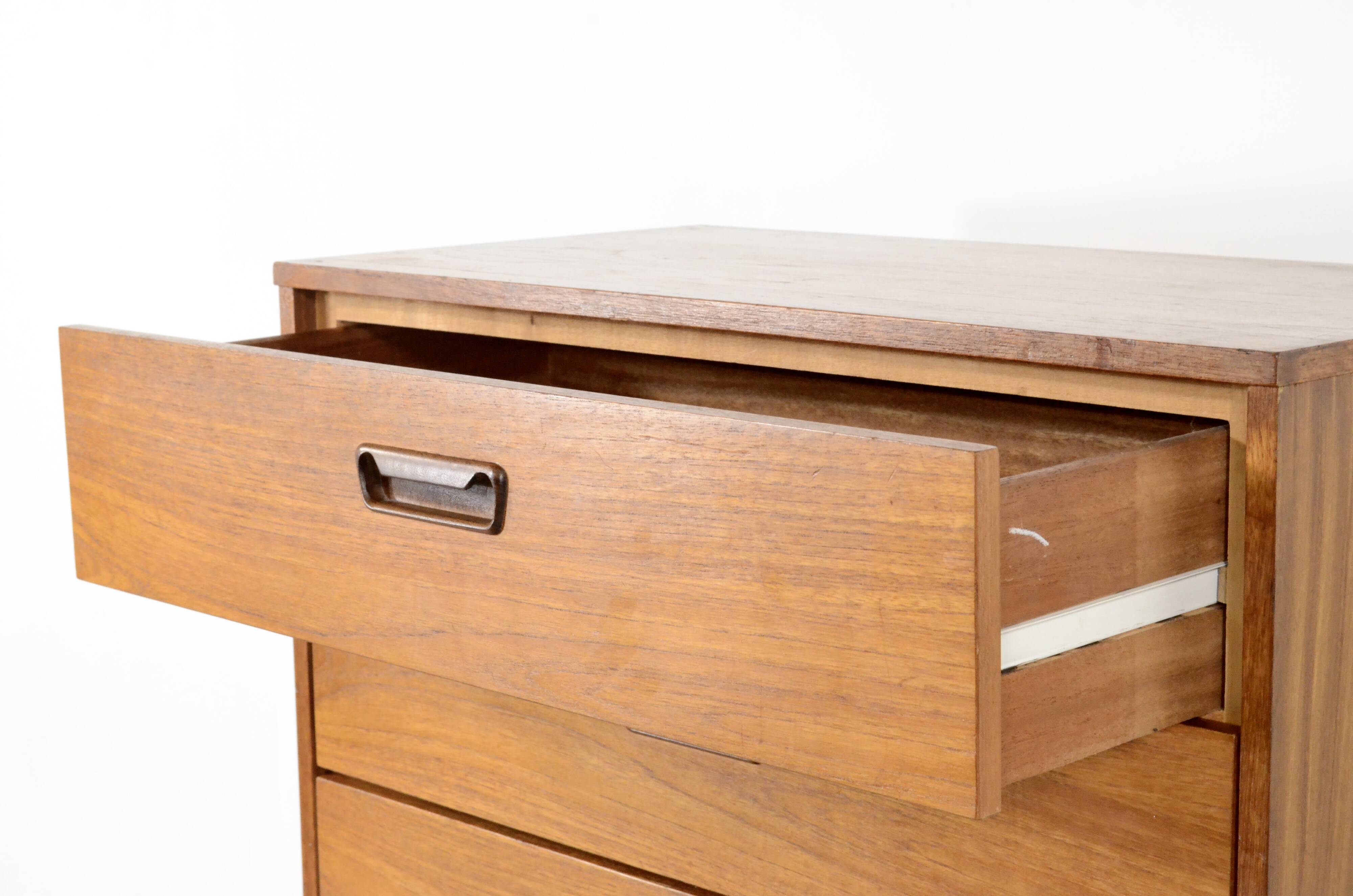 Midcentury Chest Of Drawers In Teak. Vintage Modern / Scandinavian / Retro / Danish Style