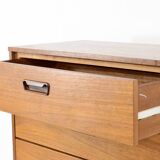 Midcentury Chest Of Drawers In Teak. Vintage Modern / Scandinavian / Retro / Danish Style