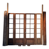 Interior doors with small panes, circa 1900