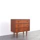 Mid-Century Danish Teak Chest of Drawers, 1960s.
