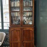 Bibliothèque vitrine Hache fin 18ème