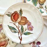 Longchamp Terre de fer dessert plates