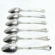 Cardeilhac - 6 teaspoons in solid silver