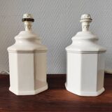 Pair of vintage lamps 1980