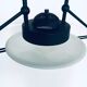 Black Pendant Lamp, 1980s