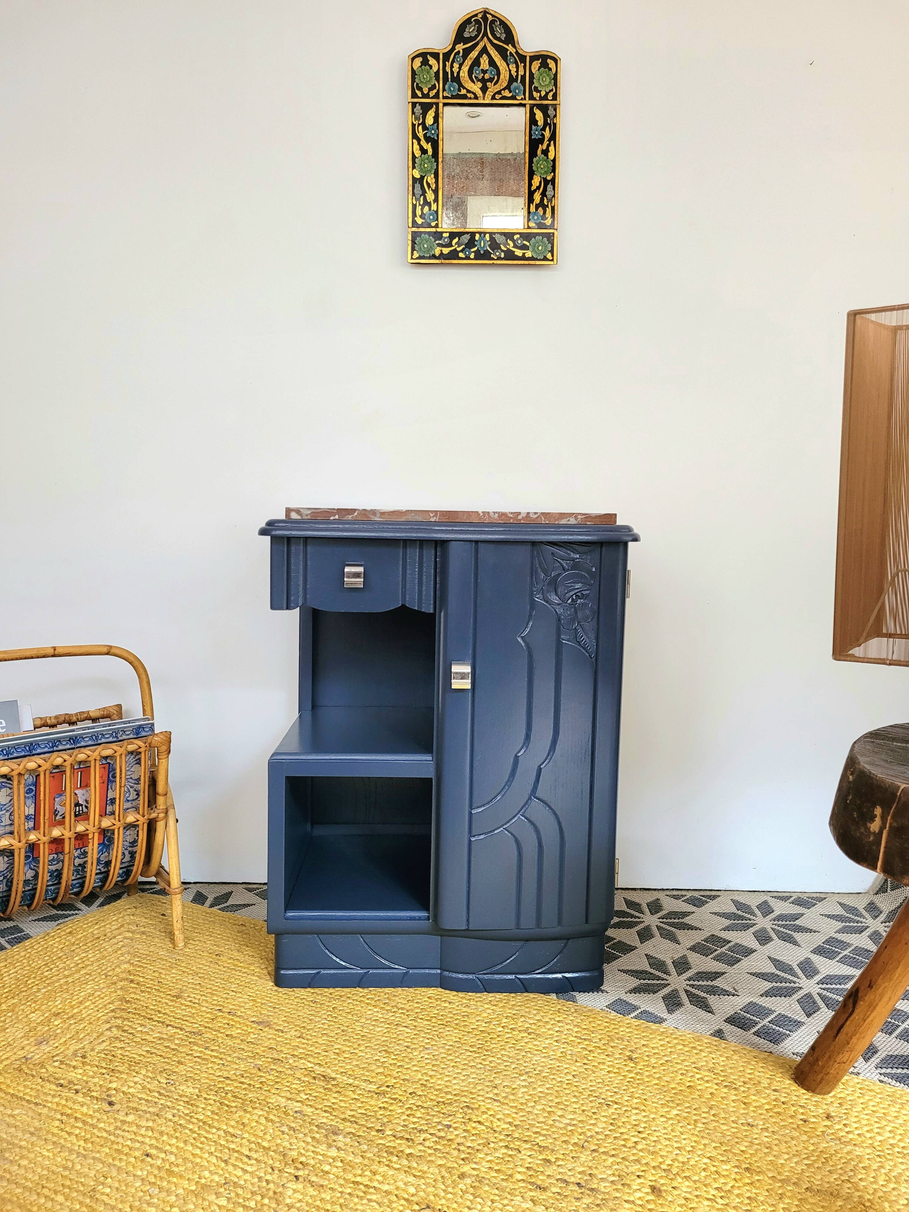Art deco bedside