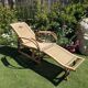Chaise longue dite "Grand-Mère" en rotin