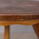 Vintage 1940s wooden coffee table in italian design
