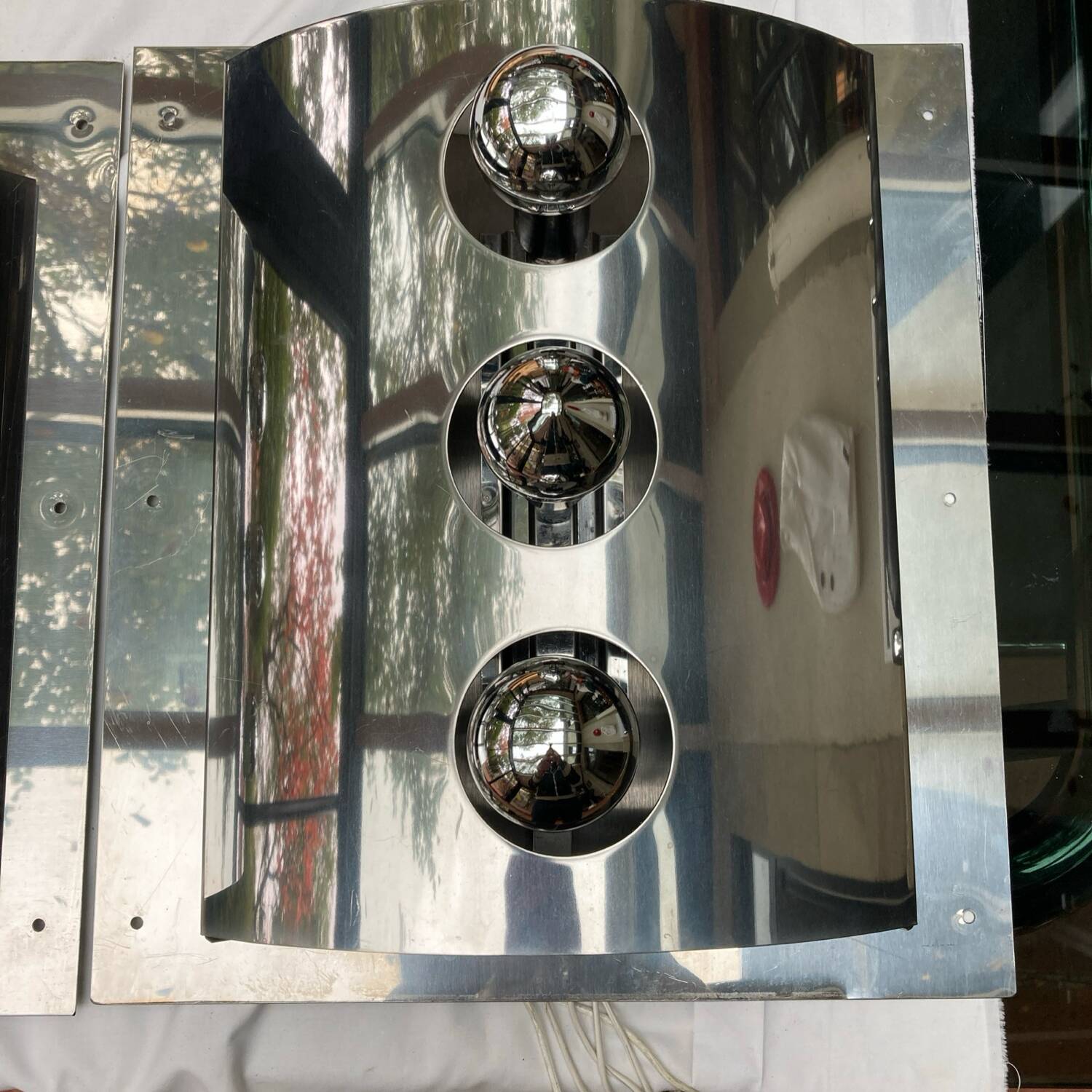 Pair of vintage 70'S Goffredo Reggiani wall lights