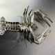 Lobster jewellery box, silver plated, Italy, 1950s