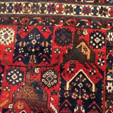 Tapis tribal persan afchar circa 1960 142x158cm