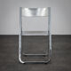 "Tamara" perforated metal folding chair by Arrben Italy (1980s)