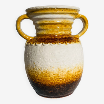 Vase en céramique germanique vintage