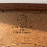 Aksel Kjersgaard model 103 mirror - Kai Kristiansen - Danish teak mirror