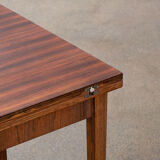 Vintage Scandinavian table in rosewood 1960