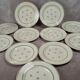 Lot de 12 assiettes plates Gien