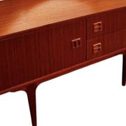 Vintage Scandinavian teak enfilade commode