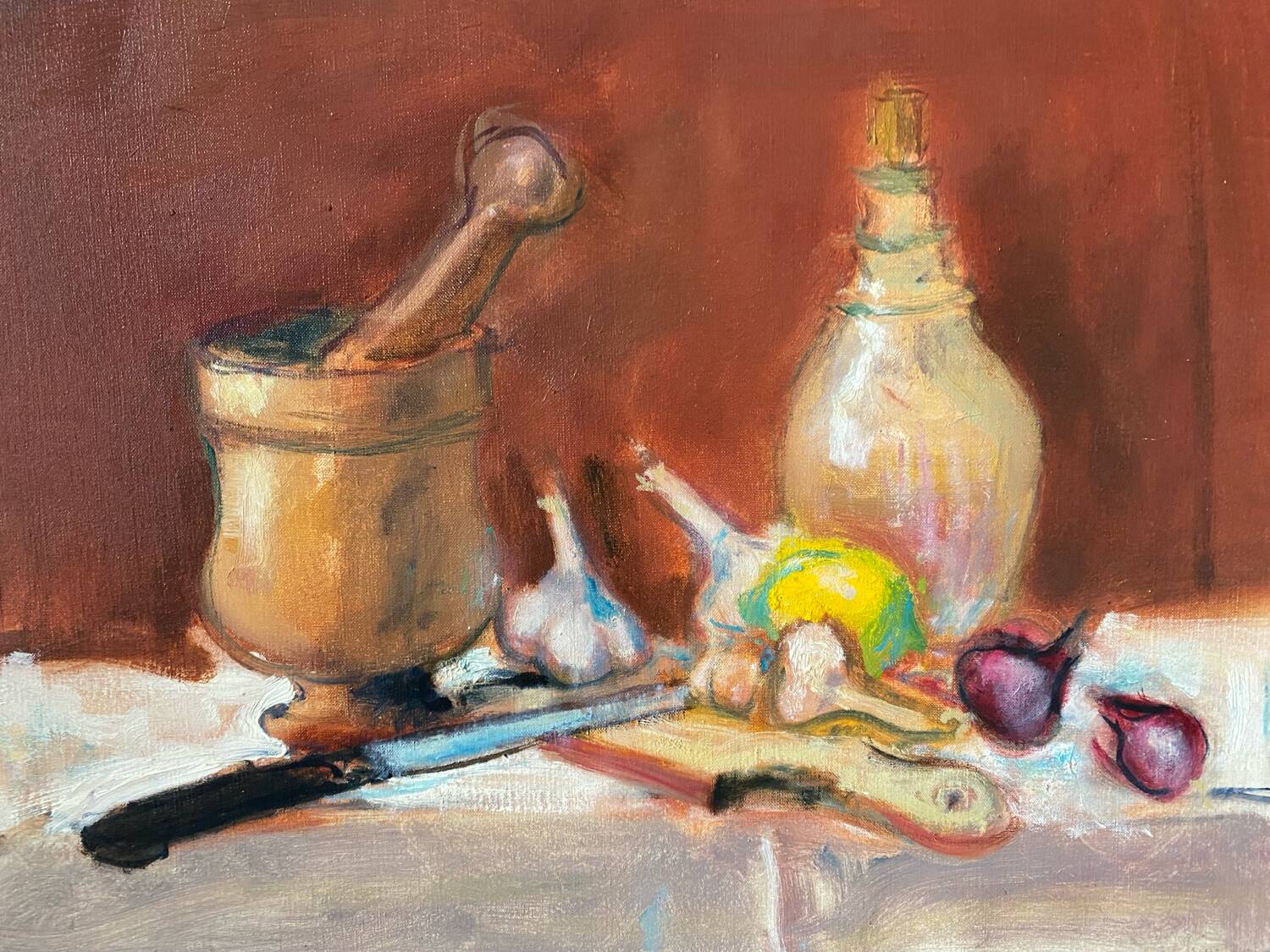 Still life by Paul Hubay (1930-1994)