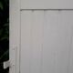 Arched shutters oak louvers H226xW277 4 leaves