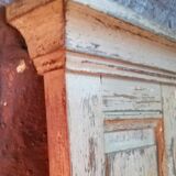 Great patina trumeau mirror  177x117cm