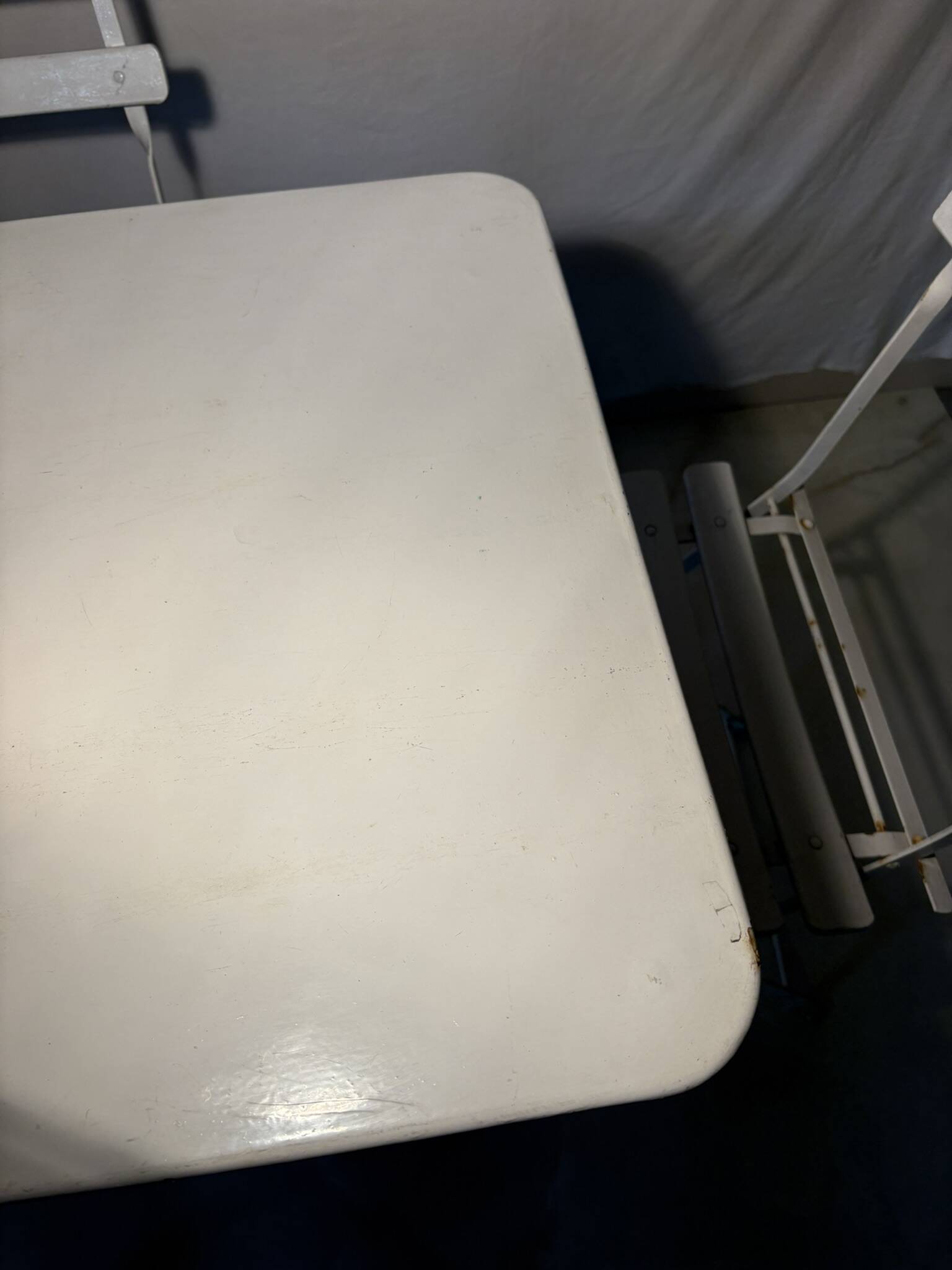 Bistro-style folding garden furniture set – table and 3 chairs