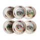 6 assiettes à dessert Obernai de Sarreguemines