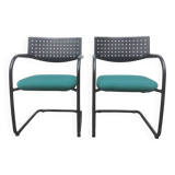 Pair of Visavis chairs by Antonio Citterio for Vitra. Vintage 90s.