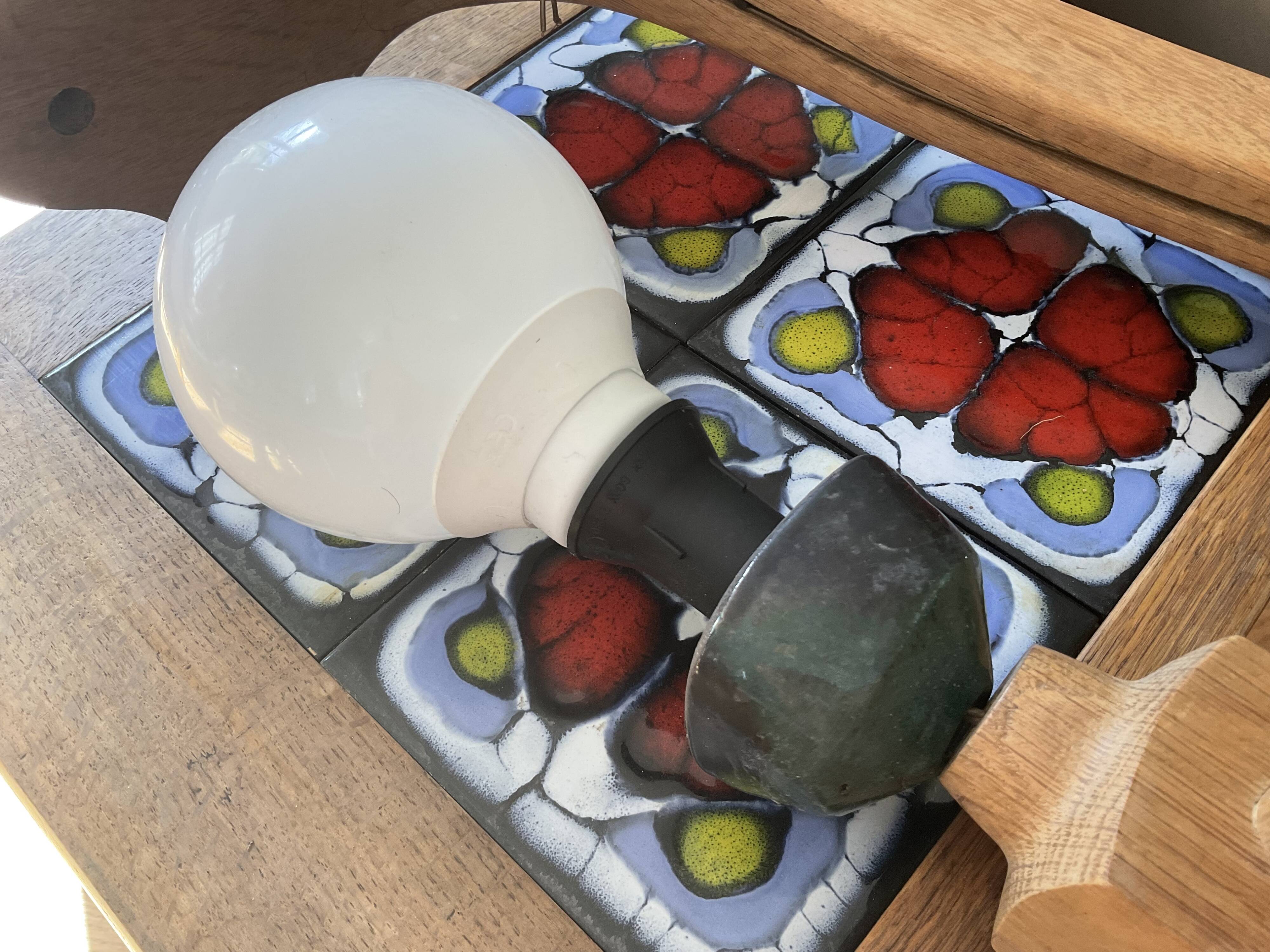 Guillerme and Chambron Lamp blonde oak series your house 1950s