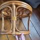 Rattan pouf