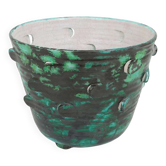 Large Viennese Art Nouveau flower pot Secession Michael Powolny, Austria, 1920s