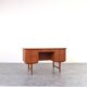 Mid-Century Modern Danish Teak Executive Desk, 1960s
