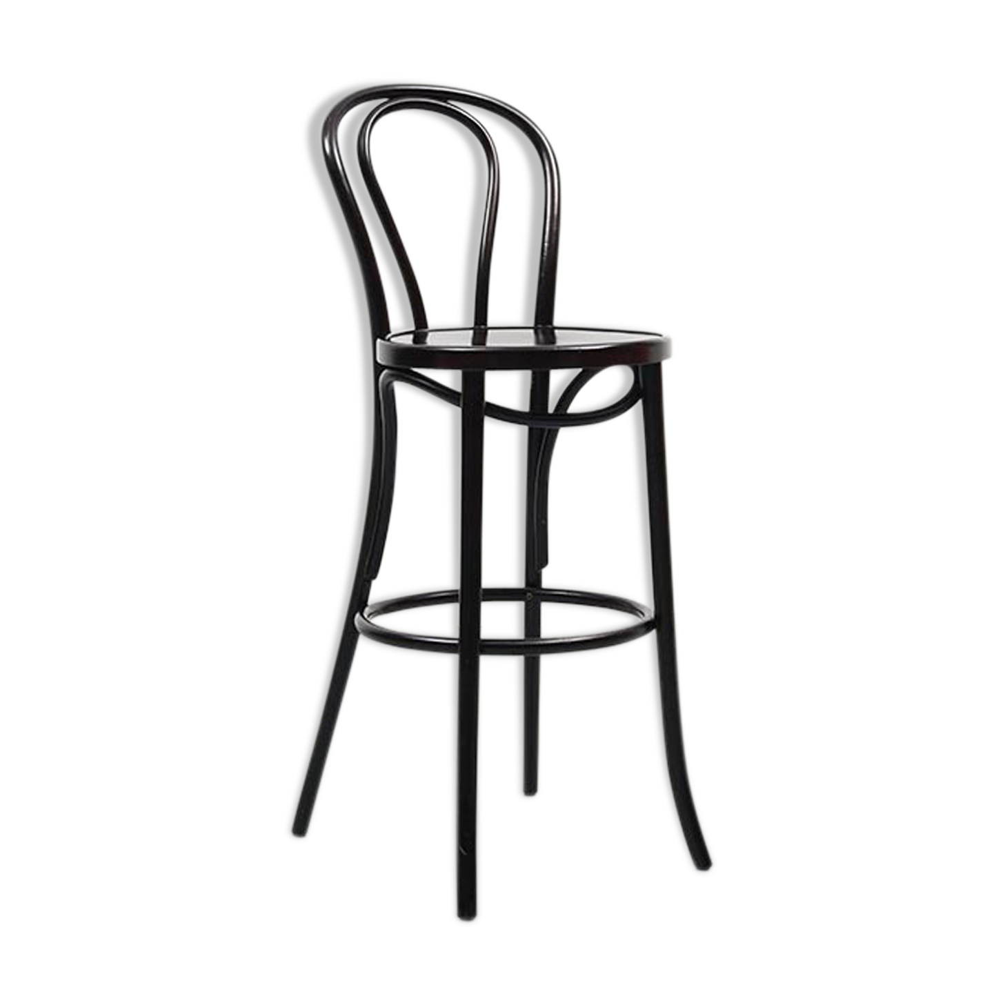 Black high chair