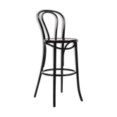 Black high chair