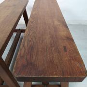 Pair of farm benches