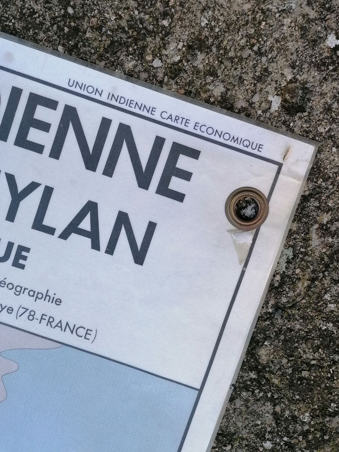 Old MDI India-Indian Union Pakistan Ceylon Card