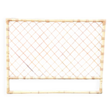 Rattan headboard