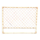 Rattan headboard