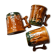 3 polychrome ceramic beer mugs with Fat Lava effect