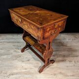 Louis XV Style Middle Side Table In Marquetry